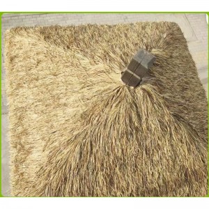 Artificial thatch Villa roof    Price: $2.3- $2.5.  Sales: 3000000 square meter ，  First order sample free of charge   AT-001