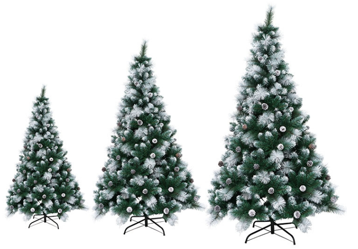 Árbol de Navidad blanco de 6 pies